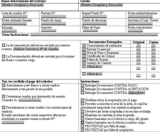 Imprimir Cobranzas En El Comercio Internacional